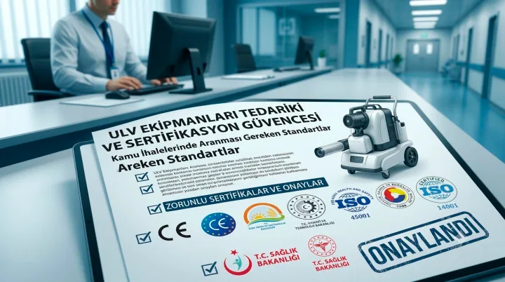 CE sertifikalı ULV cihazı - kamu ihalesi sertifikasyon güvencesi