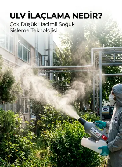 ULV ilaçlama nedir - soğuk sisleme tekniği ile dış mekan uygulaması