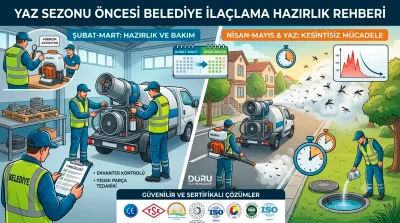 Belediye ilaçlama ekipmanı yaz sezonu hazırlık ve bakım rehberi