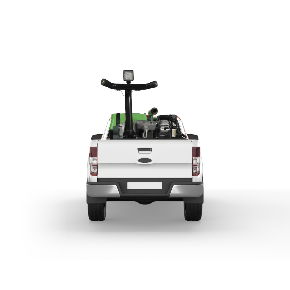 Duru HD1800 pick-up kasasına monte edilmiş araç üstü ULV makinesi