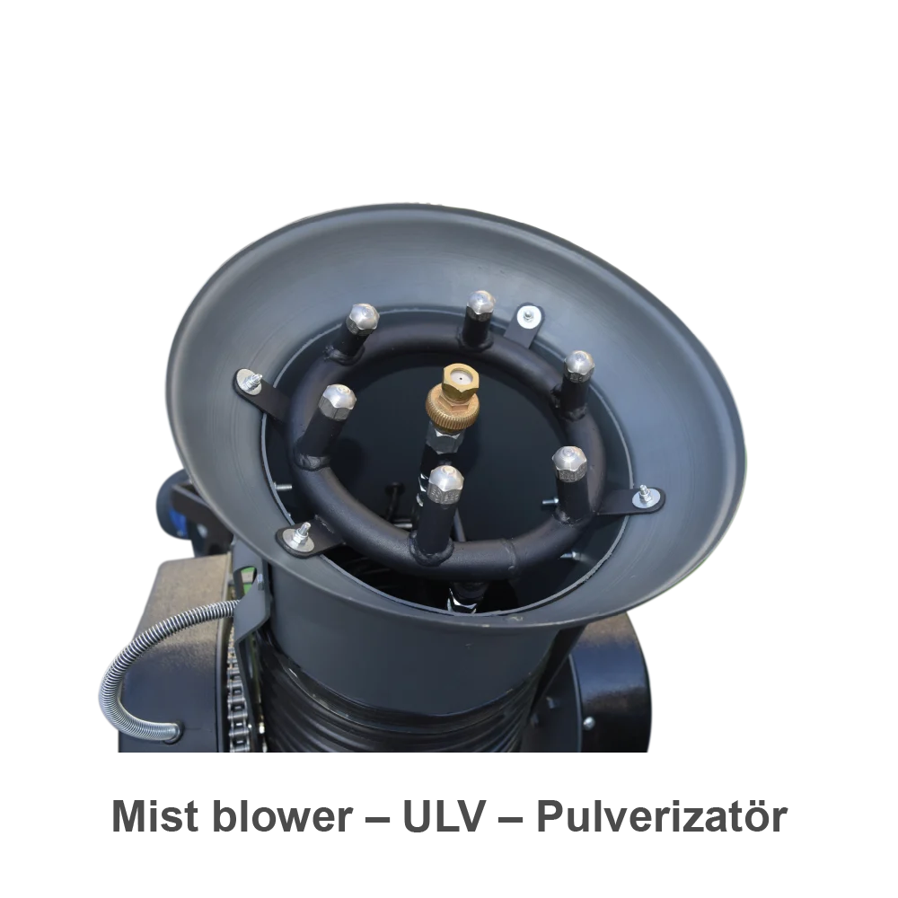 Duru Mist Blower 15HP 400 litre ilaç tankı detayı