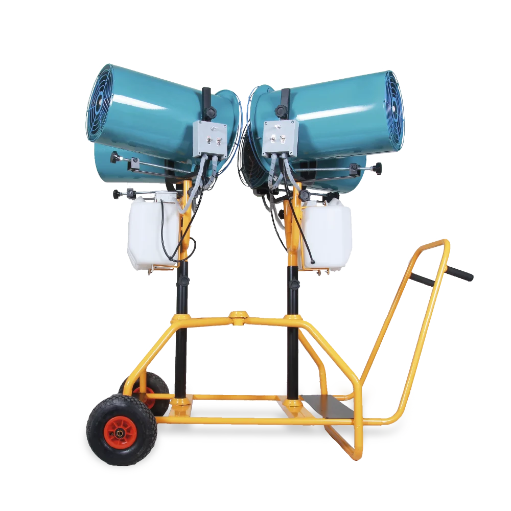 Sera Max 50 çift fan başlık ve çift tank yapısı detayı